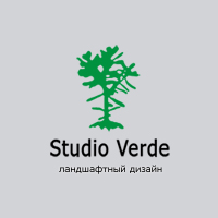 Фирменный знак компании ландшафтного дизайна Studio Verde