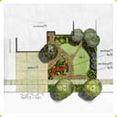 Эскиз участка до реконтсрукции